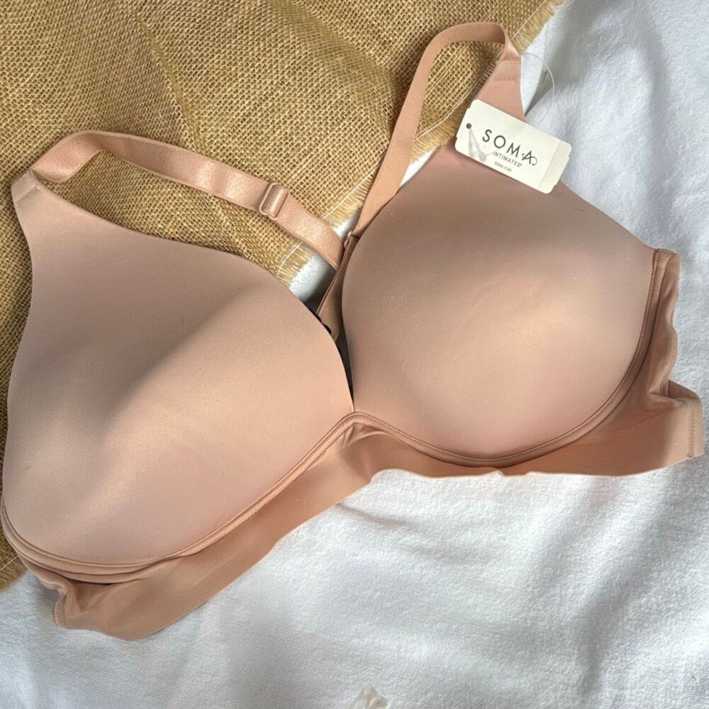 NWT Soma ENBLISS Luxe Plunge Bralette XXL - Hush - Picture 8 of 8